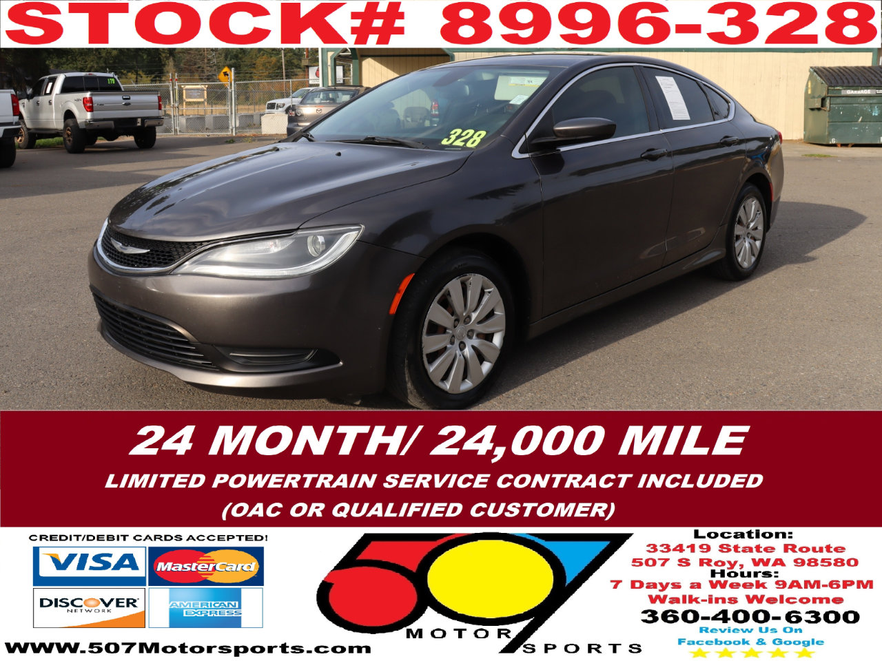 Used 2016 Chrysler 200 LX