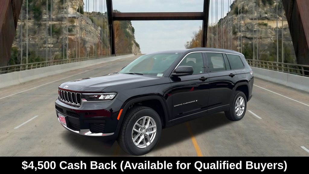 New 2025 Jeep Grand Cherokee L Laredo w/ Luxury Tech Group I RWD image 3
