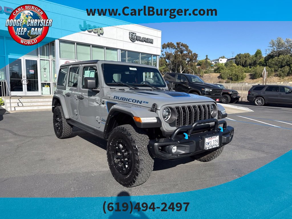 Used 2023 Jeep Wrangler Unlimited Rubicon 4xe