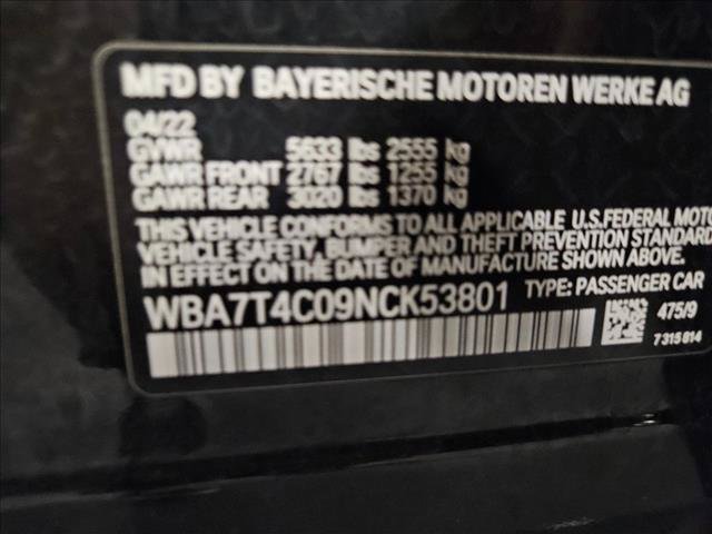 Used 2022 BMW 740i xDrive w/ Premium Package AWD/4WD image 24