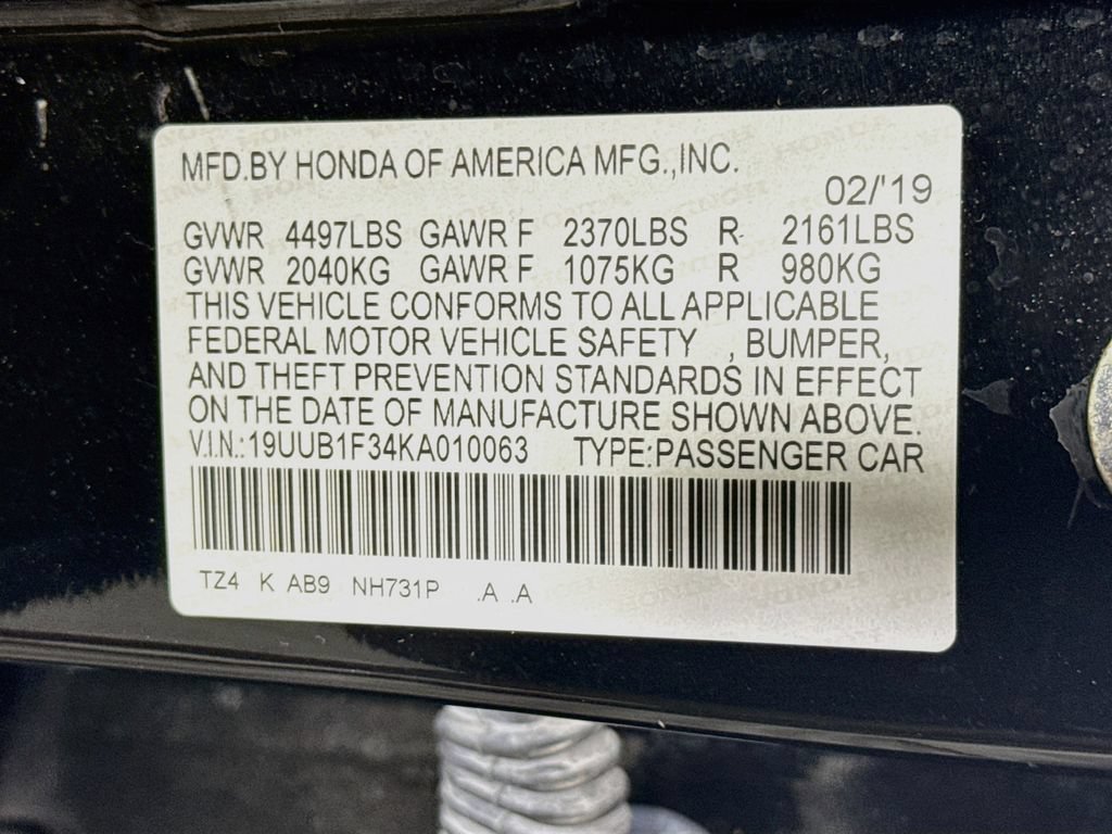 Used 2019 Acura TLX FWD image 33