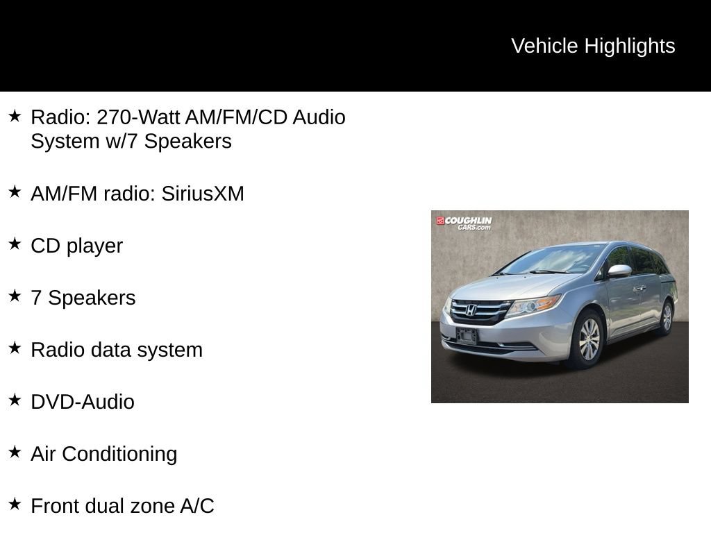 Used 2016 Honda Odyssey SE video 2