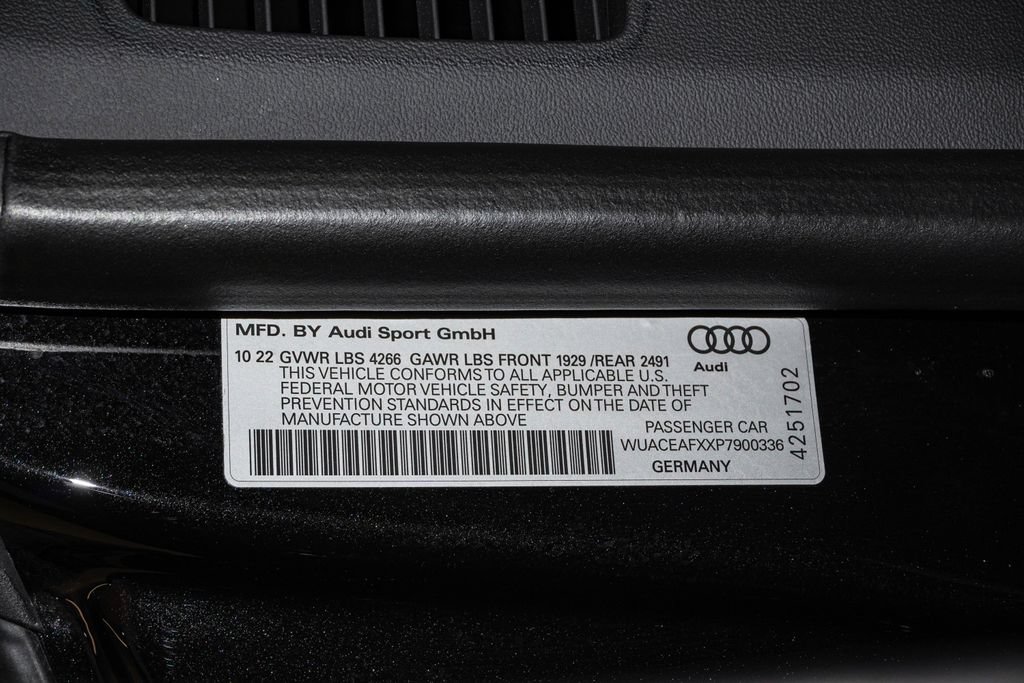 Used 2023 Audi R8 V10 performance RWD image 37