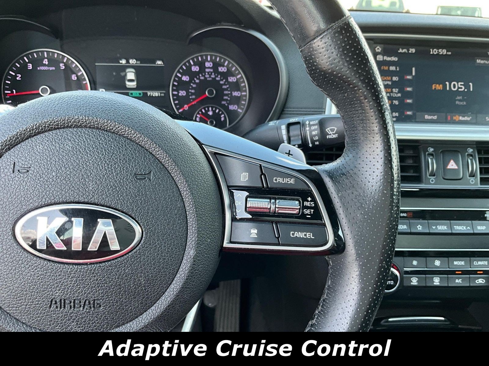 Used 2019 Kia Optima SX w/ SX Limited (Black) Package FWD image 11