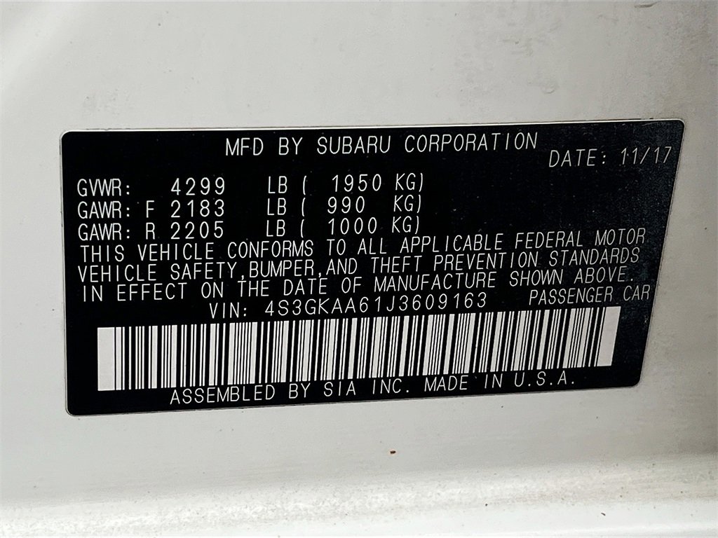 Used 2018 Subaru Impreza 2.0i image 29