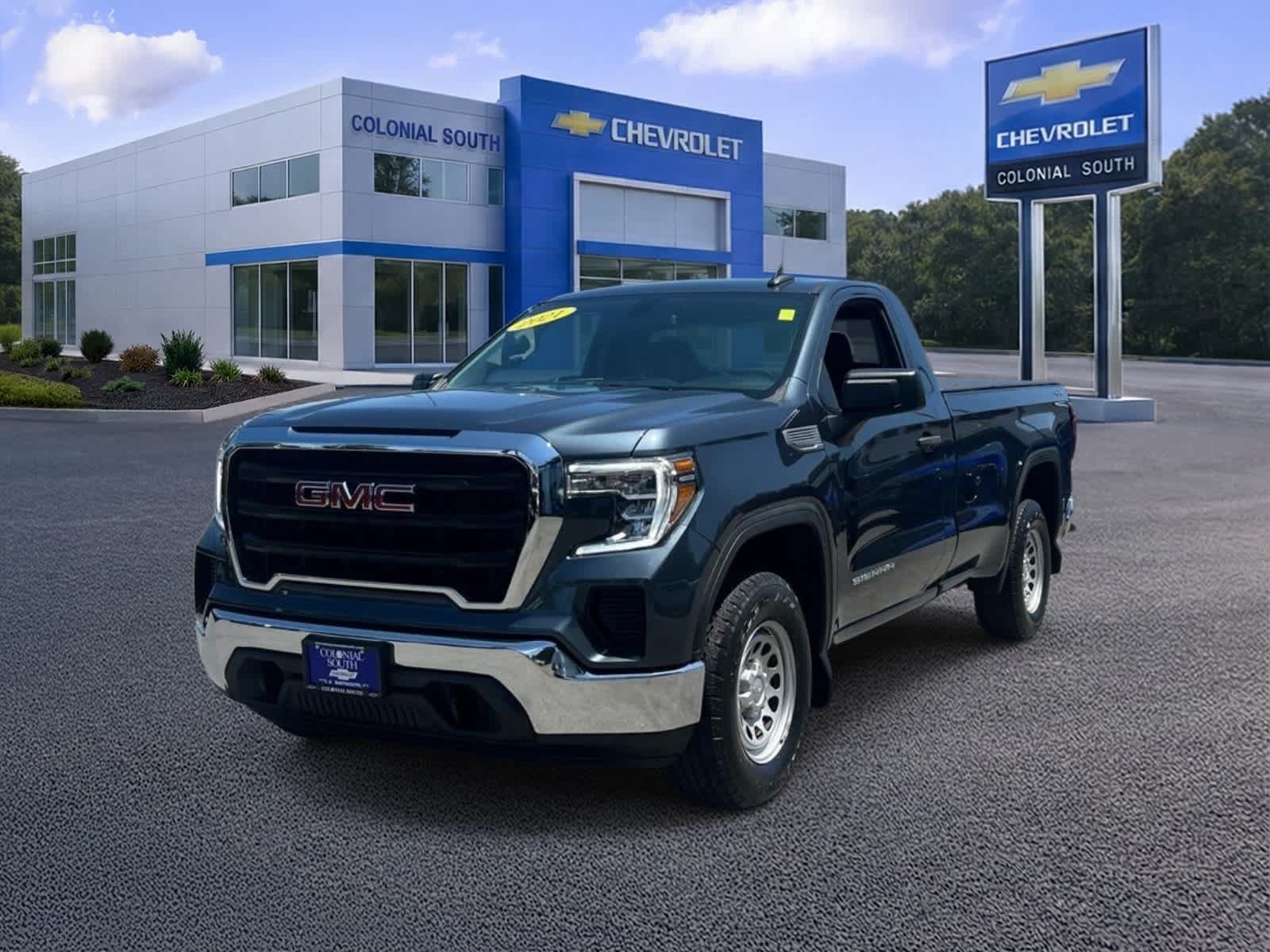 Certified 2021 GMC Sierra 1500 4x4 Regular Cab w/ Sierra Value Package