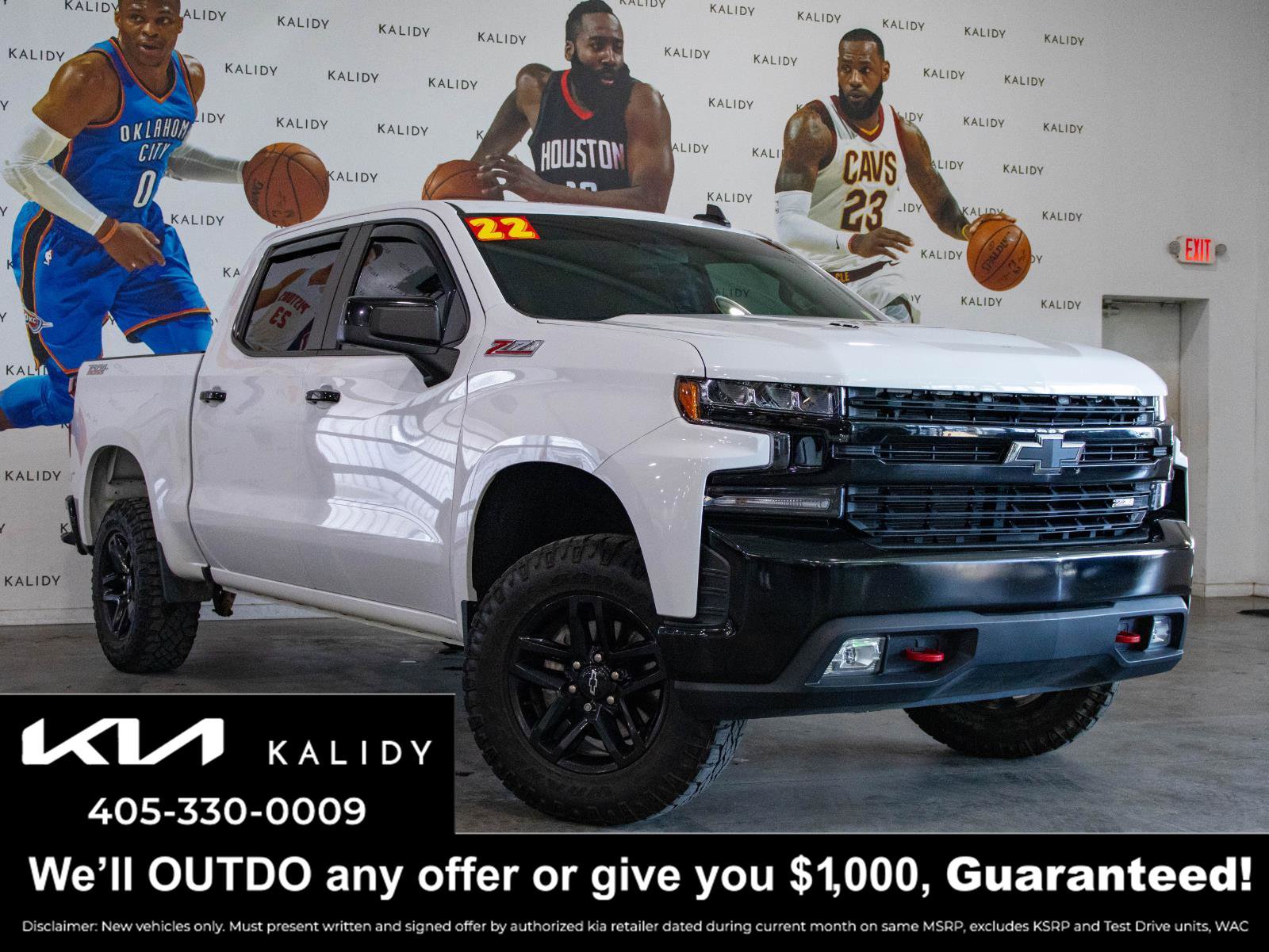 Used 2022 Chevrolet Silverado 1500 LT Trail Boss w/ LPO, Dark Essentials Package image 1