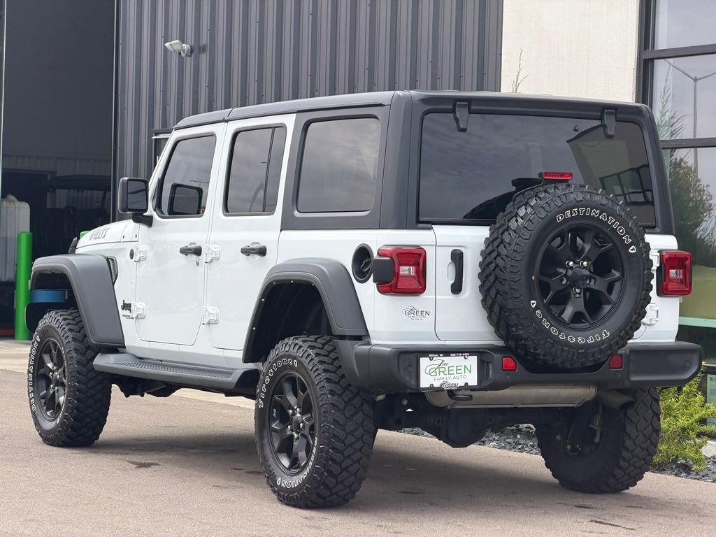 Used 2021 Jeep Wrangler Unlimited Sport AWD/4WD image 3