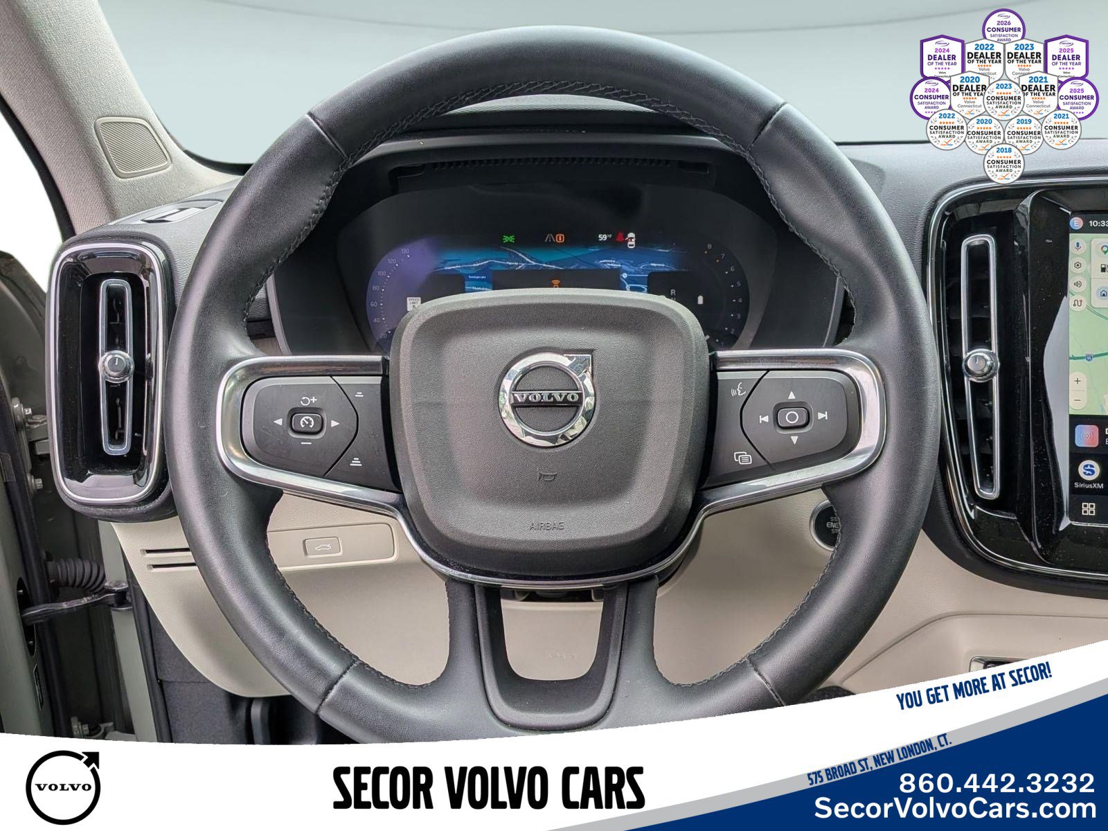 Certified 2023 Volvo XC40 B5 Plus w/ Driver Assist Package AWD/4WD image 19