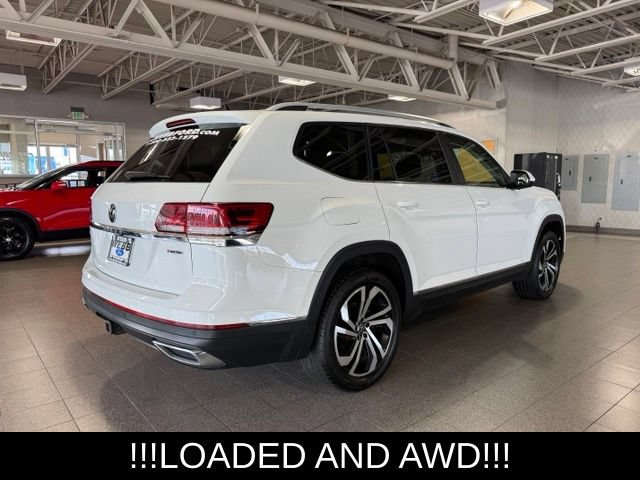 Used 2022 Volkswagen Atlas SEL AWD/4WD image 9