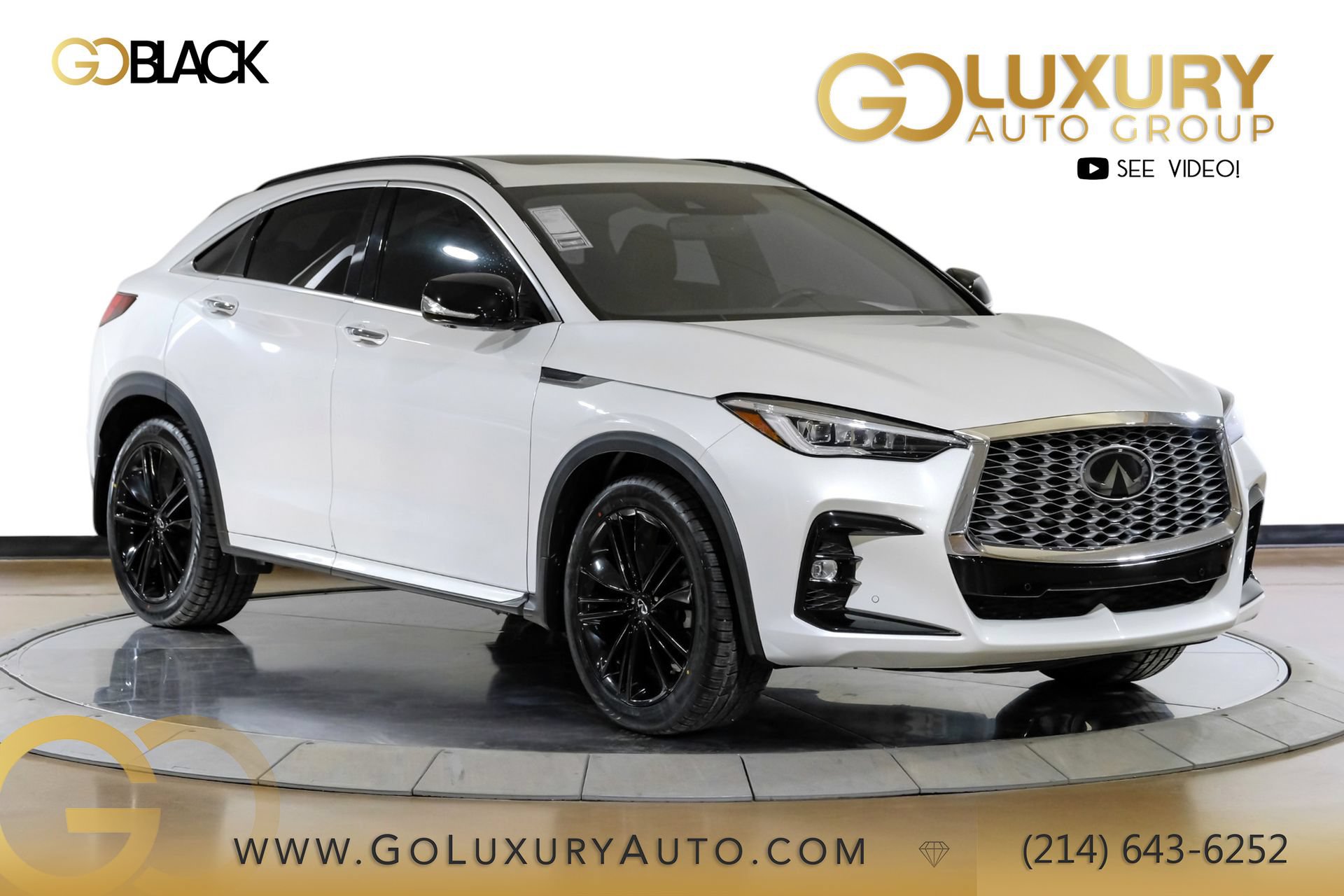 Used 2023 INFINITI QX55 Sensory w/ Lighting Package AWD/4WD video 1