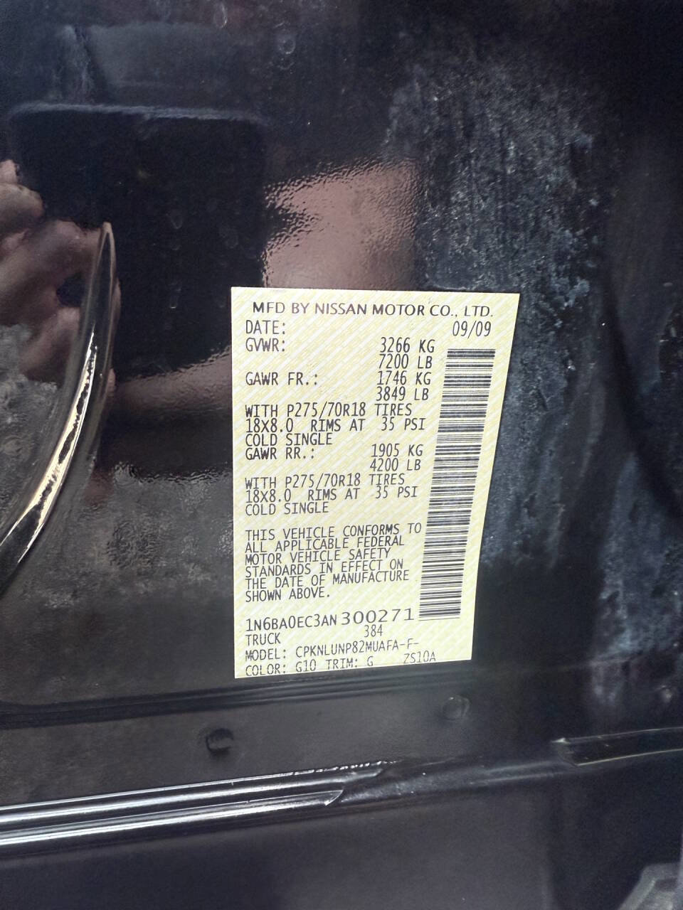 Used 2010 Nissan Titan PRO-4X w/ Pro-4x Leather Pkg AWD/4WD image 32