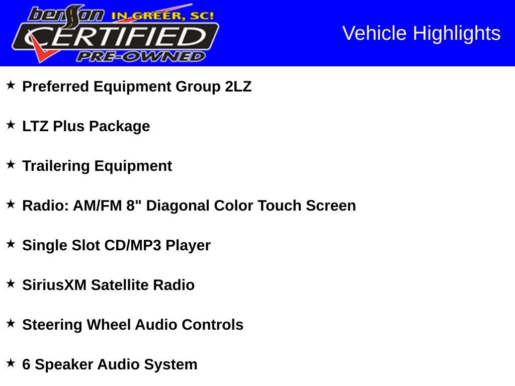 Used 2015 Chevrolet Silverado 1500 LTZ Z71 w/ LTZ Plus Package AWD/4WD image 2