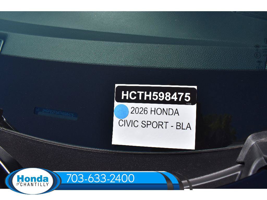New 2026 Honda Civic Sport image 31