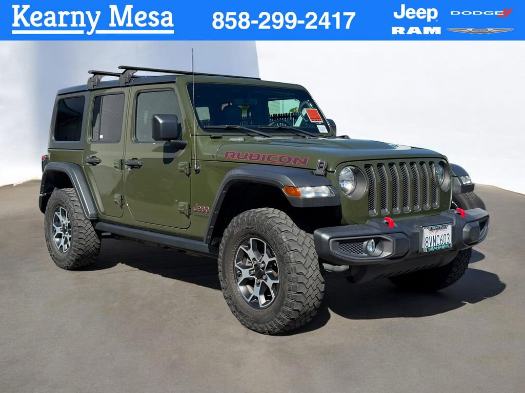 Used 2021 Jeep Wrangler Unlimited Rubicon
