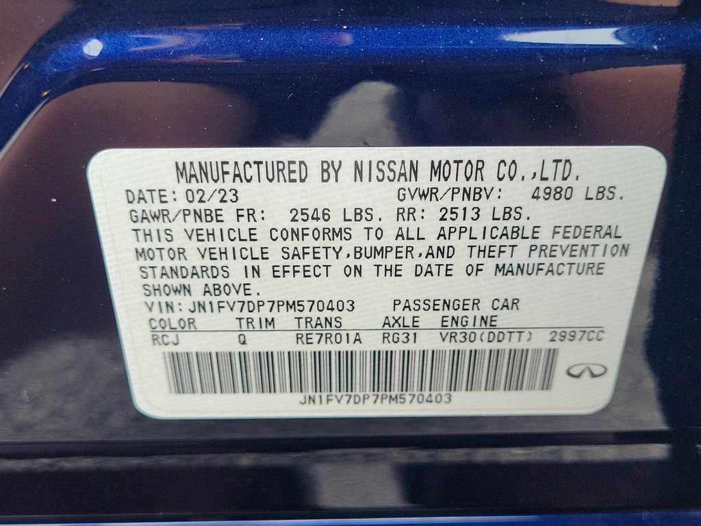 Used 2023 INFINITI Q50 Red Sport 400 RWD image 27