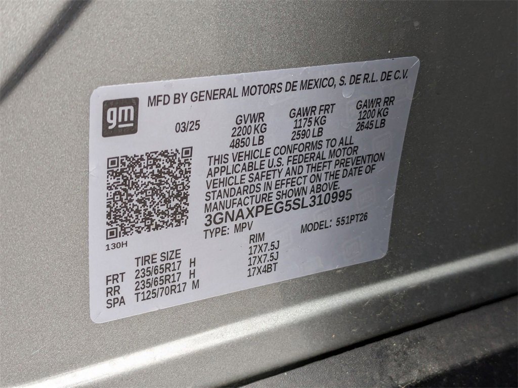 Used 2025 Chevrolet Equinox LT image 39