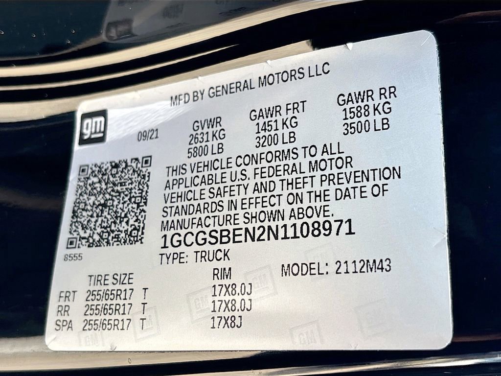 Used 2022 Chevrolet Colorado W/T w/ WT Convenience Package image 30