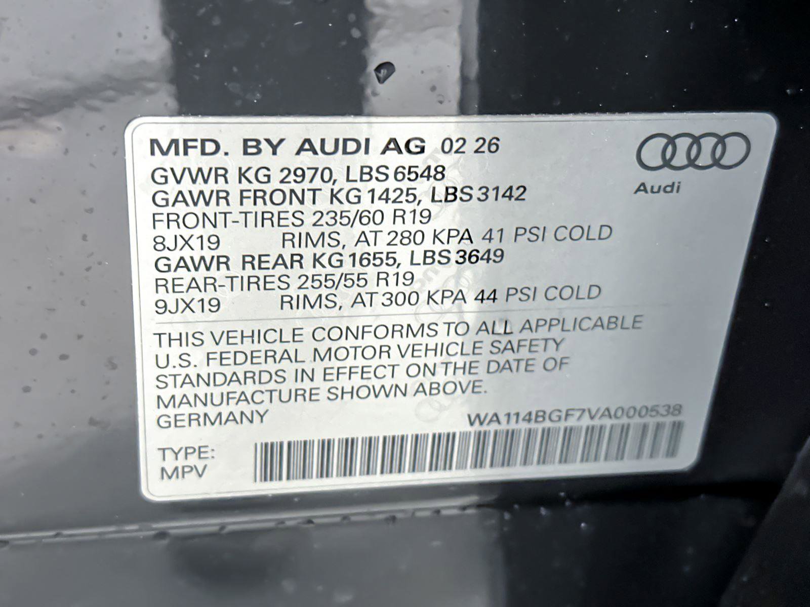 New 2027 Audi Q6 e-tron Premium AWD/4WD image 27