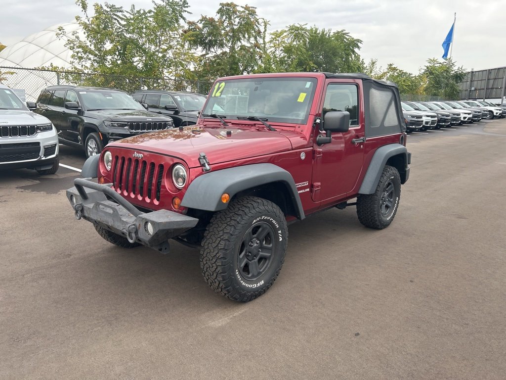 Used 2012 Jeep Wrangler Sport