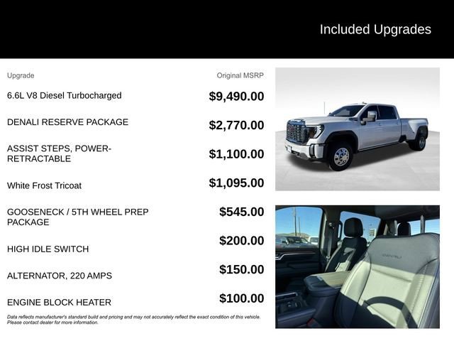 Certified 2024 GMC Sierra 3500 Denali w/ Denali Reserve Package image 11