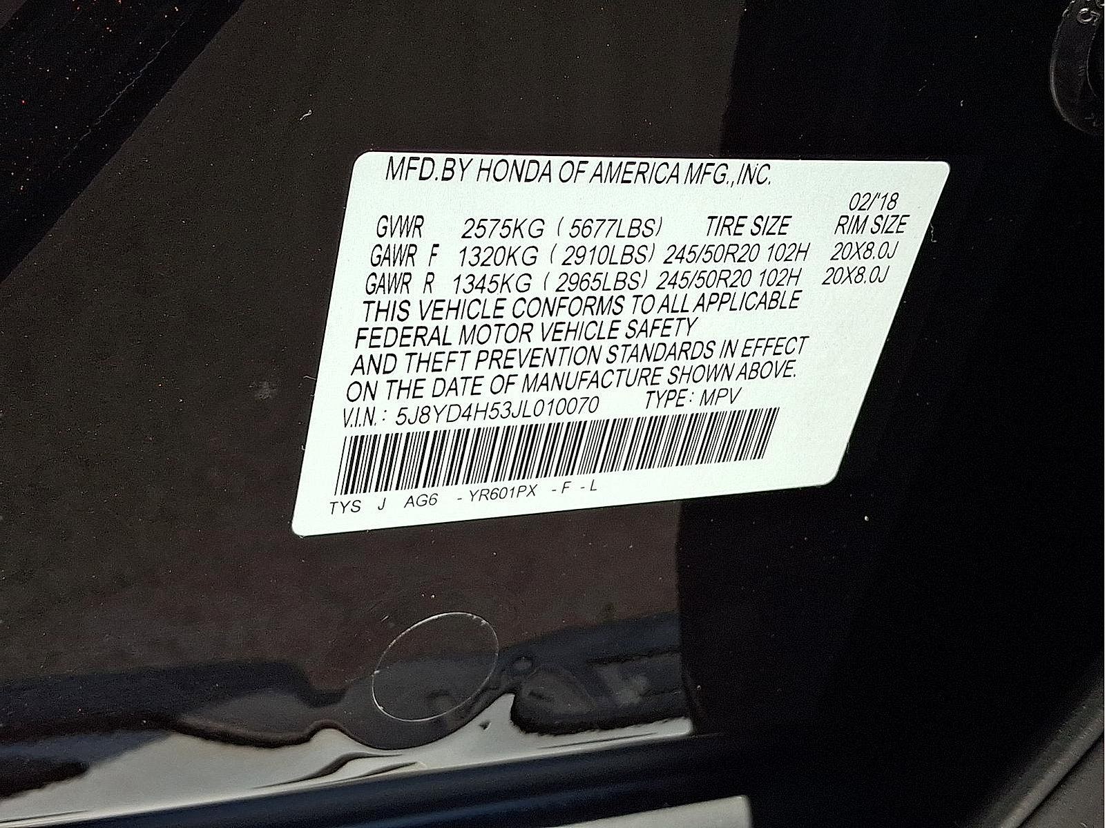 Used 2018 Acura MDX SH-AWD w/ Technology Package image 26