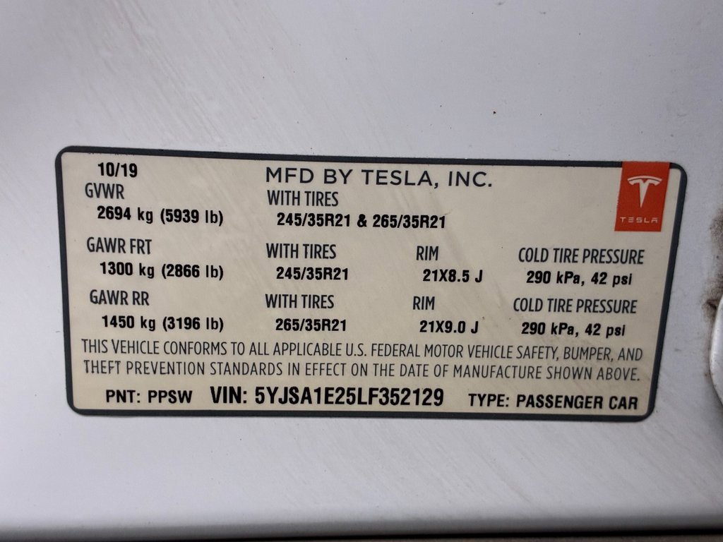 Used 2020 Tesla Model S Long Range image 64