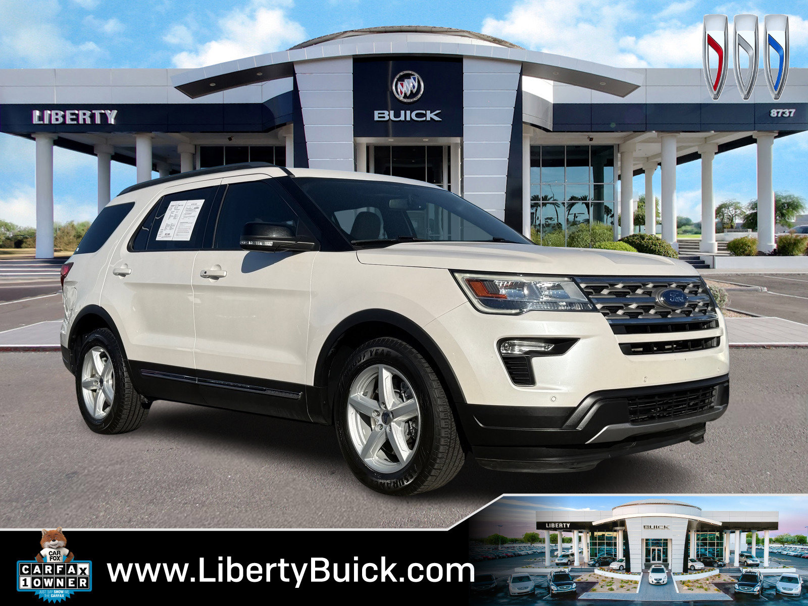 Used 2018 Ford Explorer XLT w/ Equipment Group 202A image 1