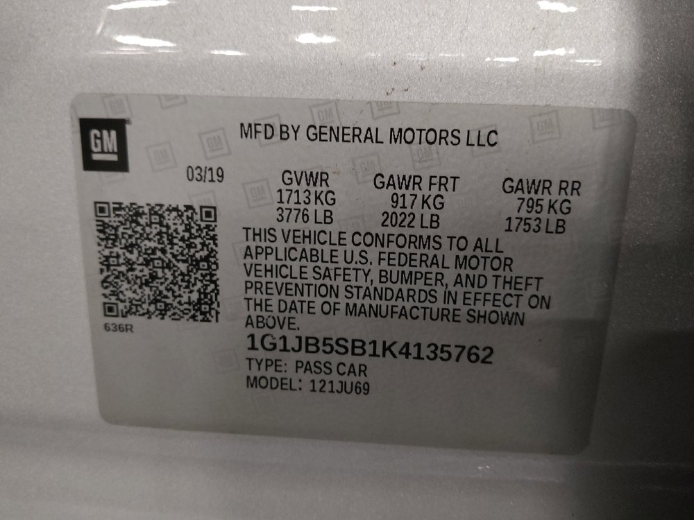 Used 2019 Chevrolet Sonic LS FWD image 33