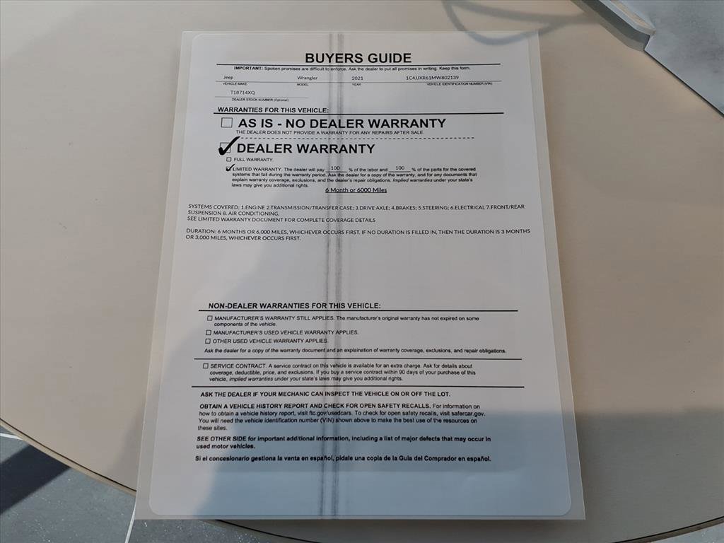 Used 2021 Jeep Wrangler Unlimited Rubicon 4xe w/ Cold Weather Group image 35