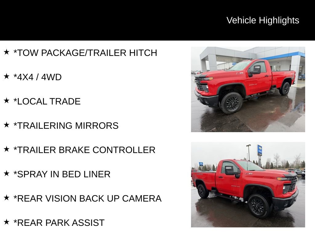 Used 2025 Chevrolet Silverado 2500 W/T image 4