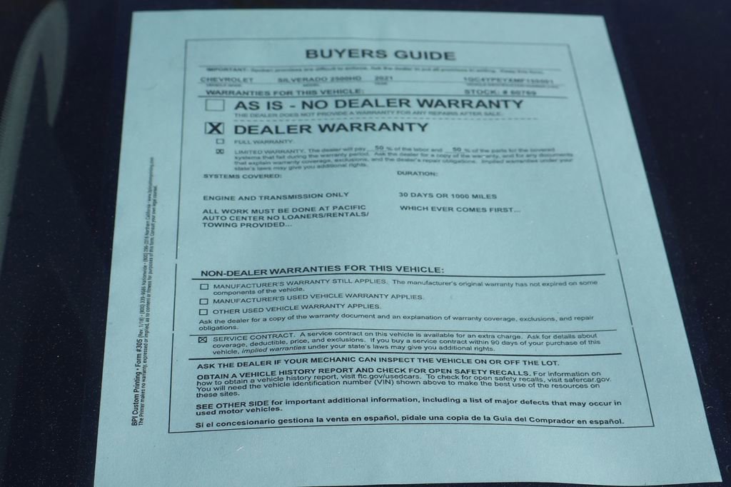 Used 2021 Chevrolet Silverado 2500 LTZ w/ LTZ Convenience Package image 66