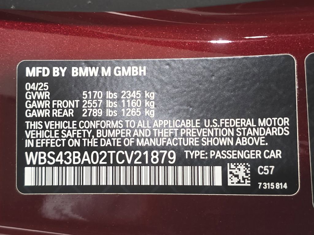 Used 2026 BMW M4 xDrive Competition AWD/4WD image 26