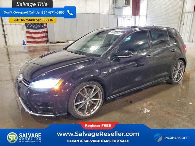 Used 2017 Volkswagen Golf R 4-Door AWD/4WD image 1