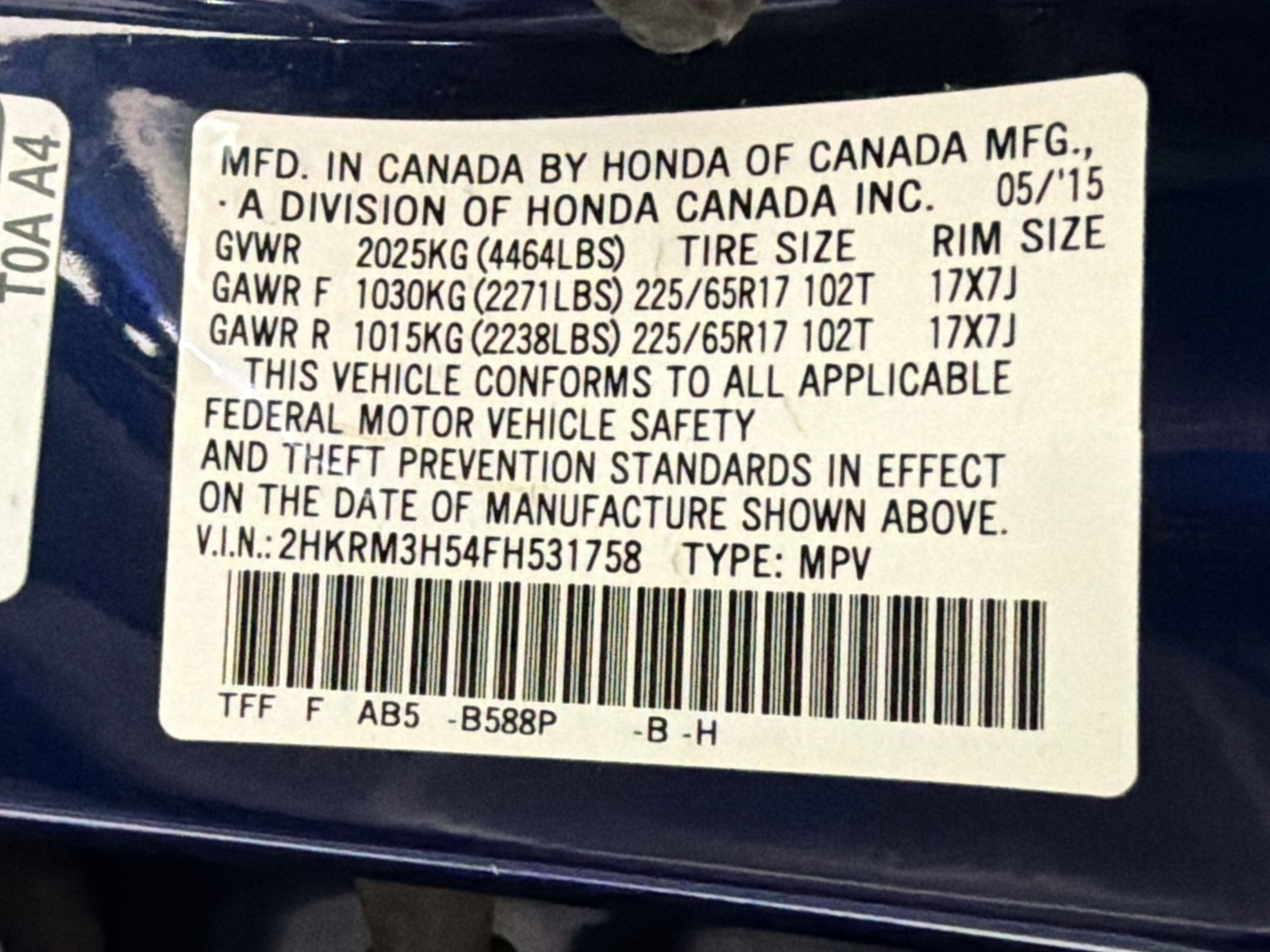 Used 2015 Honda CR-V EX image 20