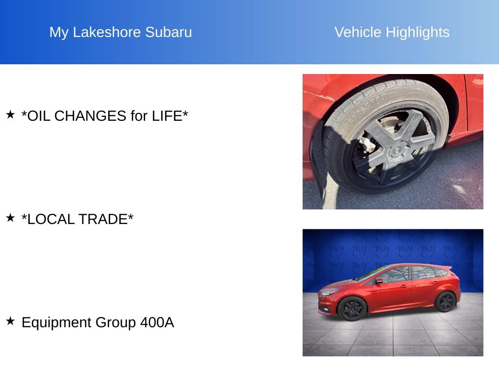 Used 2018 Ford Focus ST FWD image 9