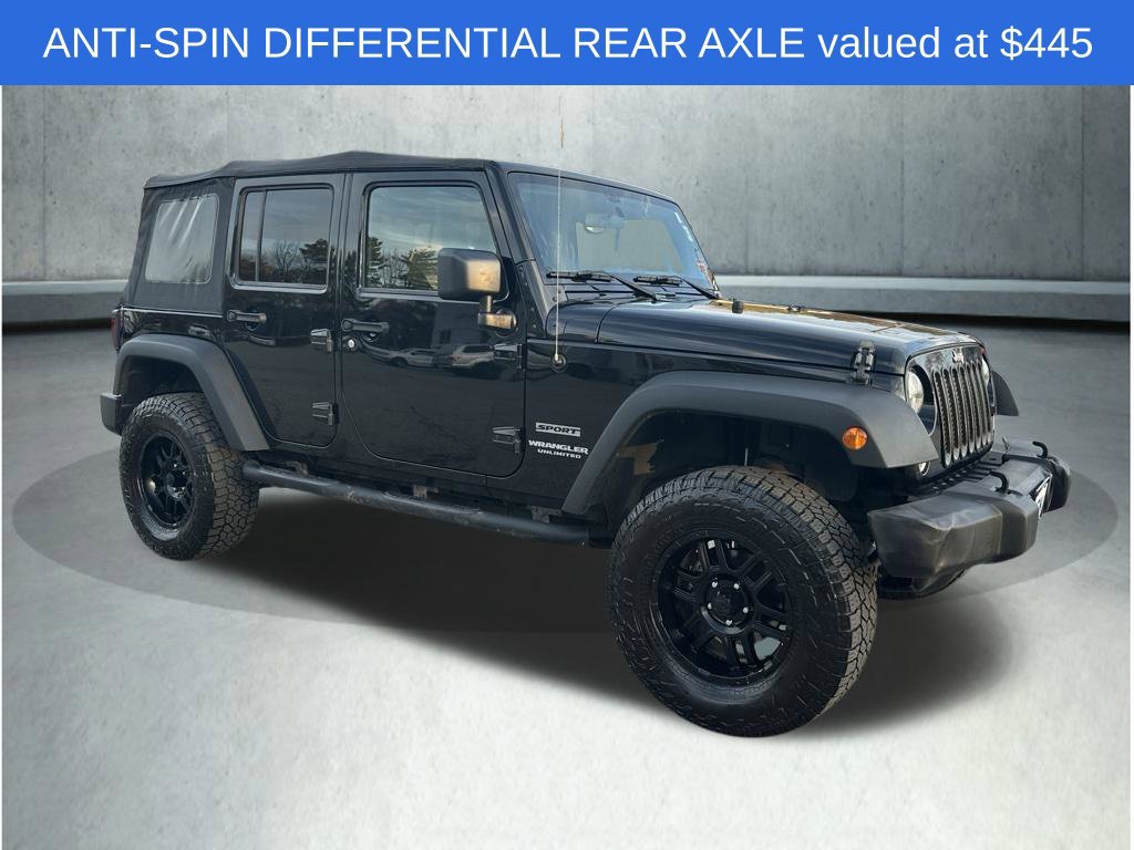 Used 2016 Jeep Wrangler Unlimited Sport w/ Max Tow Package AWD/4WD image 9