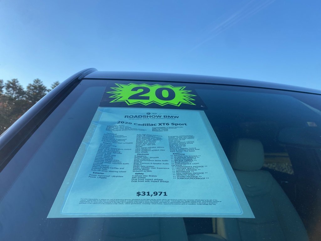Used 2020 Cadillac XT6 Sport image 19