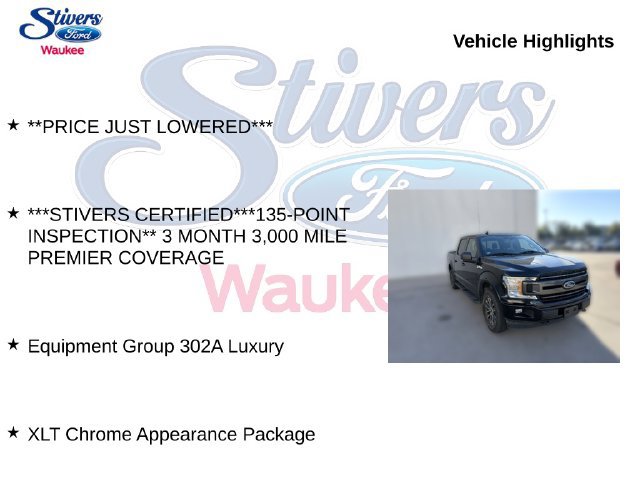 Used 2019 Ford F150 XLT w/ Equipment Group 302A Luxury AWD/4WD image 9