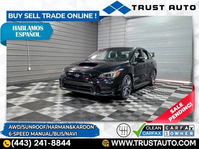 Used 2020 Subaru WRX STI Limited