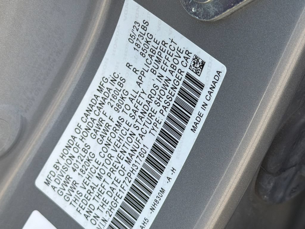 Used 2023 Honda Civic EX image 14