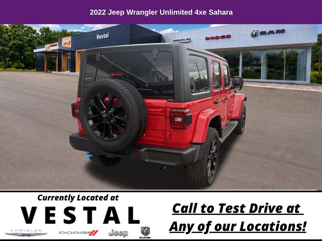 Used 2022 Jeep Wrangler Unlimited Sahara AWD/4WD image 6