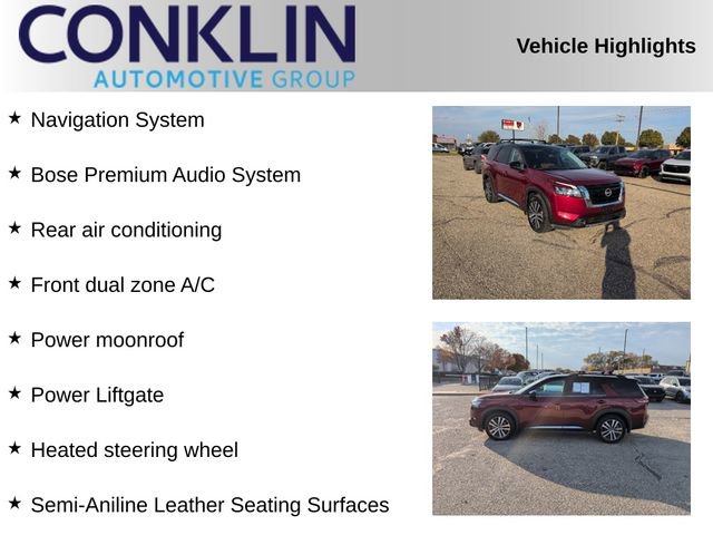 Used 2022 Nissan Pathfinder Platinum w/ Cargo Package image 2