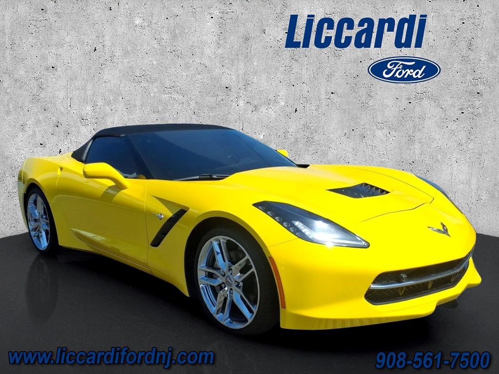 Used 2019 Chevrolet Corvette Stingray Convertible w/ 3LT Preferred Equipment Group RWD image 1