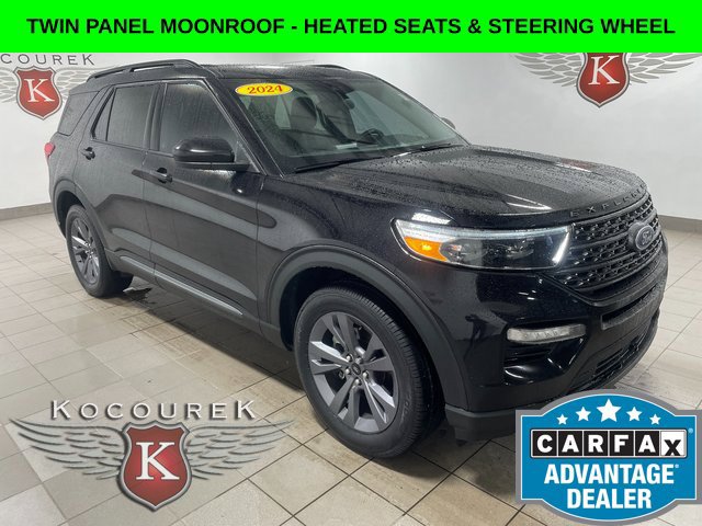 Used 2024 Ford Explorer XLT w/ Equipment Group 202A AWD/4WD 360° Tour