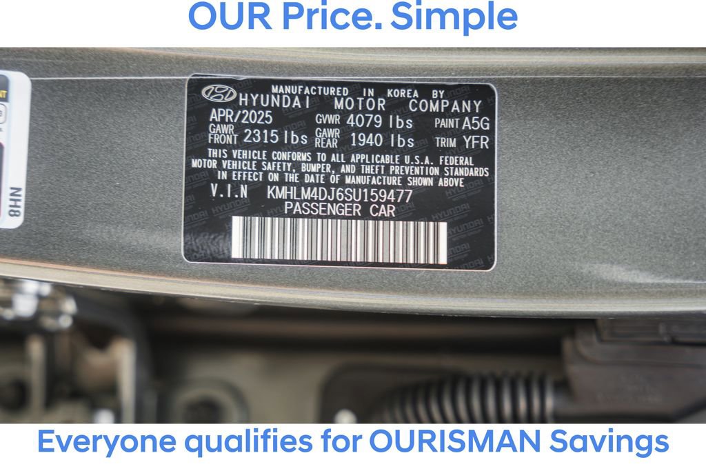 New 2025 Hyundai Elantra SEL image 38