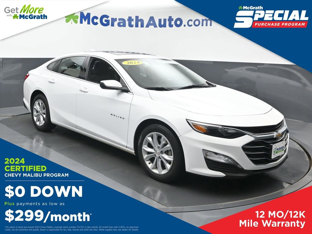 Used 2024 Chevrolet Malibu LT image 1