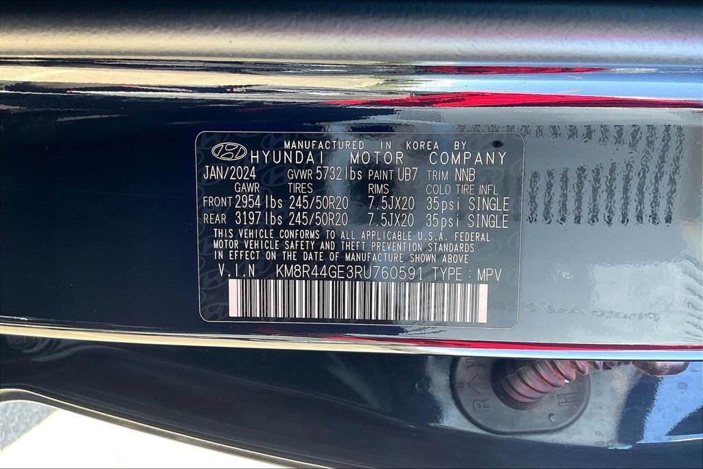 Used 2024 Hyundai Palisade SEL w/ Premium Package FWD image 33