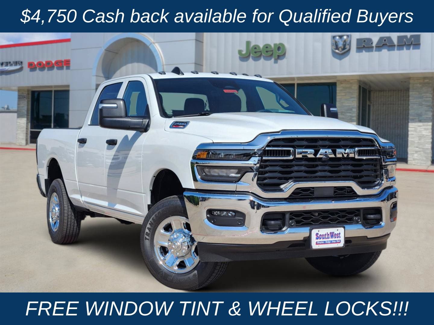 New 2026 RAM 2500 Tradesman w/ Chrome Appearance Group AWD/4WD image 1
