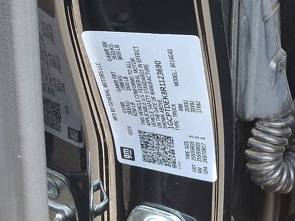 Certified 2024 Chevrolet Colorado Z71 w/ LPO, Dark Essentials Package image 27
